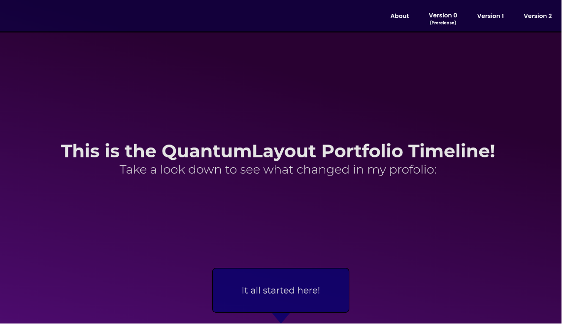 Portfolio Timeline Project image